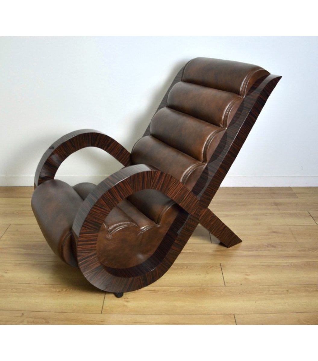 3 Fauteuil Art déco - Lucca Chair de Jean de Merry