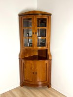1 witryna-drewniana-czeresniowa-biedermeier-polysk