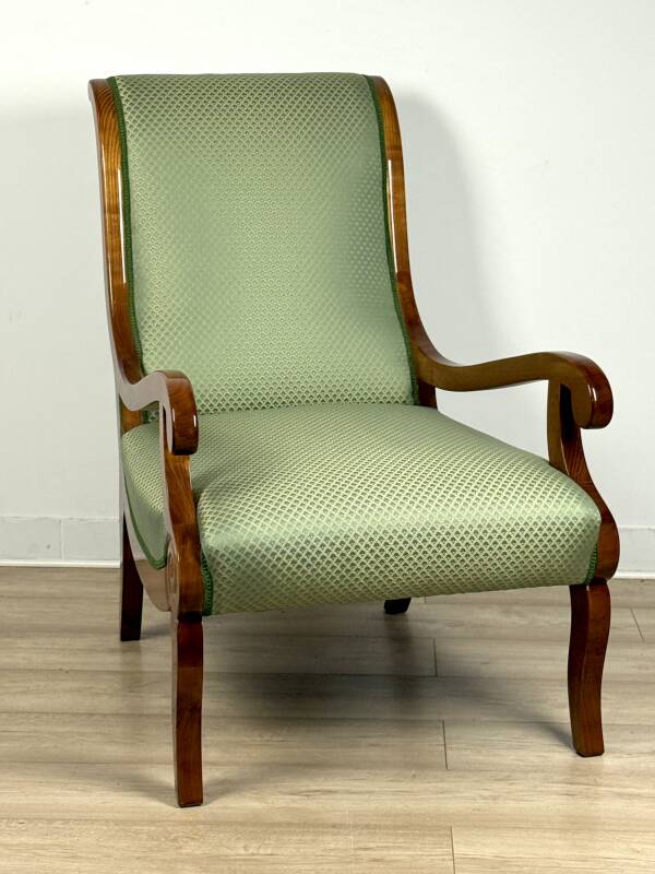 f39 fotel biedermeier leniwiec